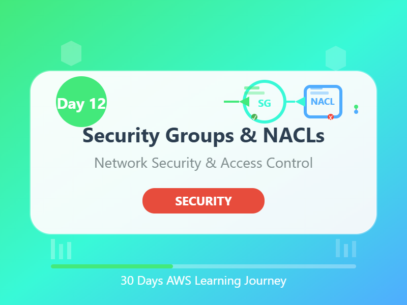 Day 12: EC2 Security Groups and NACLs