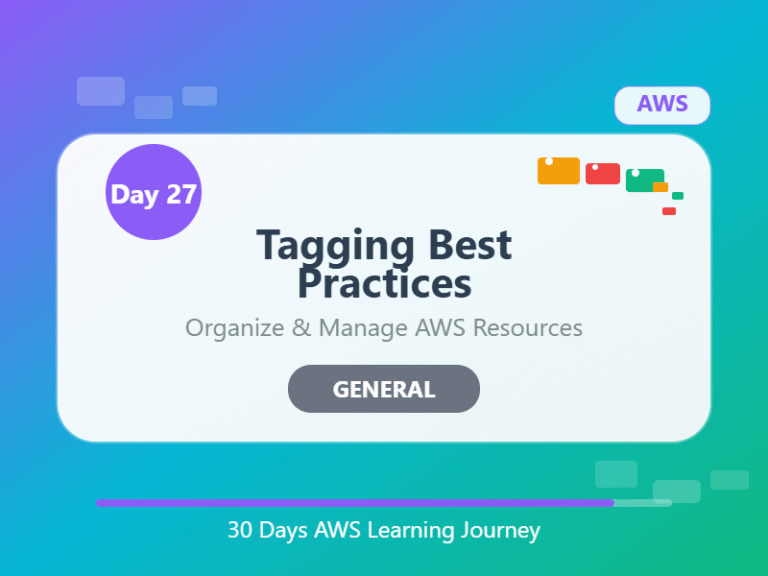 Day 27: Tagging Best Practices