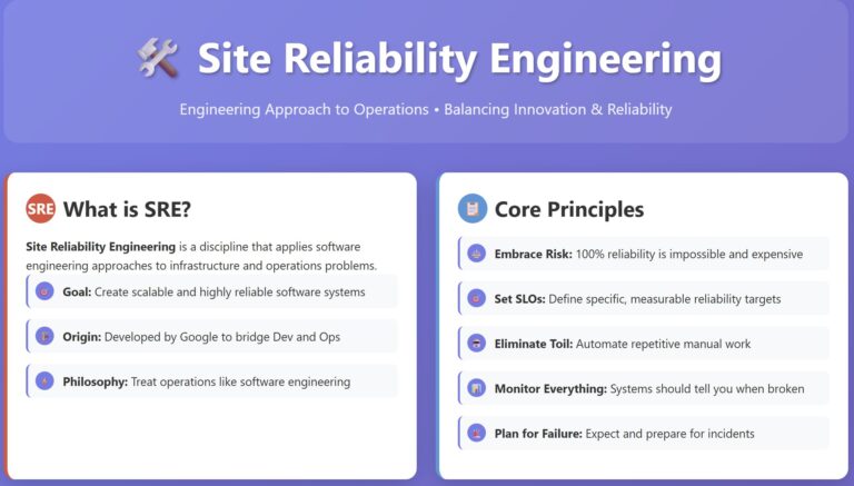 Site Reliability Engineering (SRE): A Complete Beginner Guide